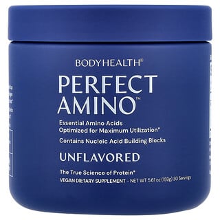 بودي هيلث‏, Perfect Amino ™ ، بدون نكهات ، 5.61 أونصة (159 جم)