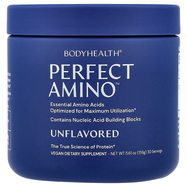 BodyHealth, Perfect Amino™, Sin sabor, 159 g (5,61 oz)
