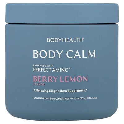 BodyHealth, Body Soothing, Berry Lemon, 7.2 oz (205 g)