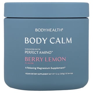 BodyHealth, Body Calm, Fruto Silvestre e Limão, 205 g (7,2 oz)