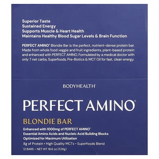 بودي هيلث‏, Perfect Amino® ، ألواح Blondie ، 12 لوحًا ، 18.6 أونصة (528 جم)