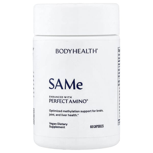 BodyHealth, SAMe, 60 Capsules