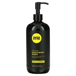Byrd Hairdo Products, One-N-Done ، غسول الشعر والجسم ، بجوز الهند المالح ، 15 أونصة (443.6 مل)
