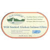 Filetes de Salmão Selvagem Defumado do Alasca, 190 g (6,7 oz)