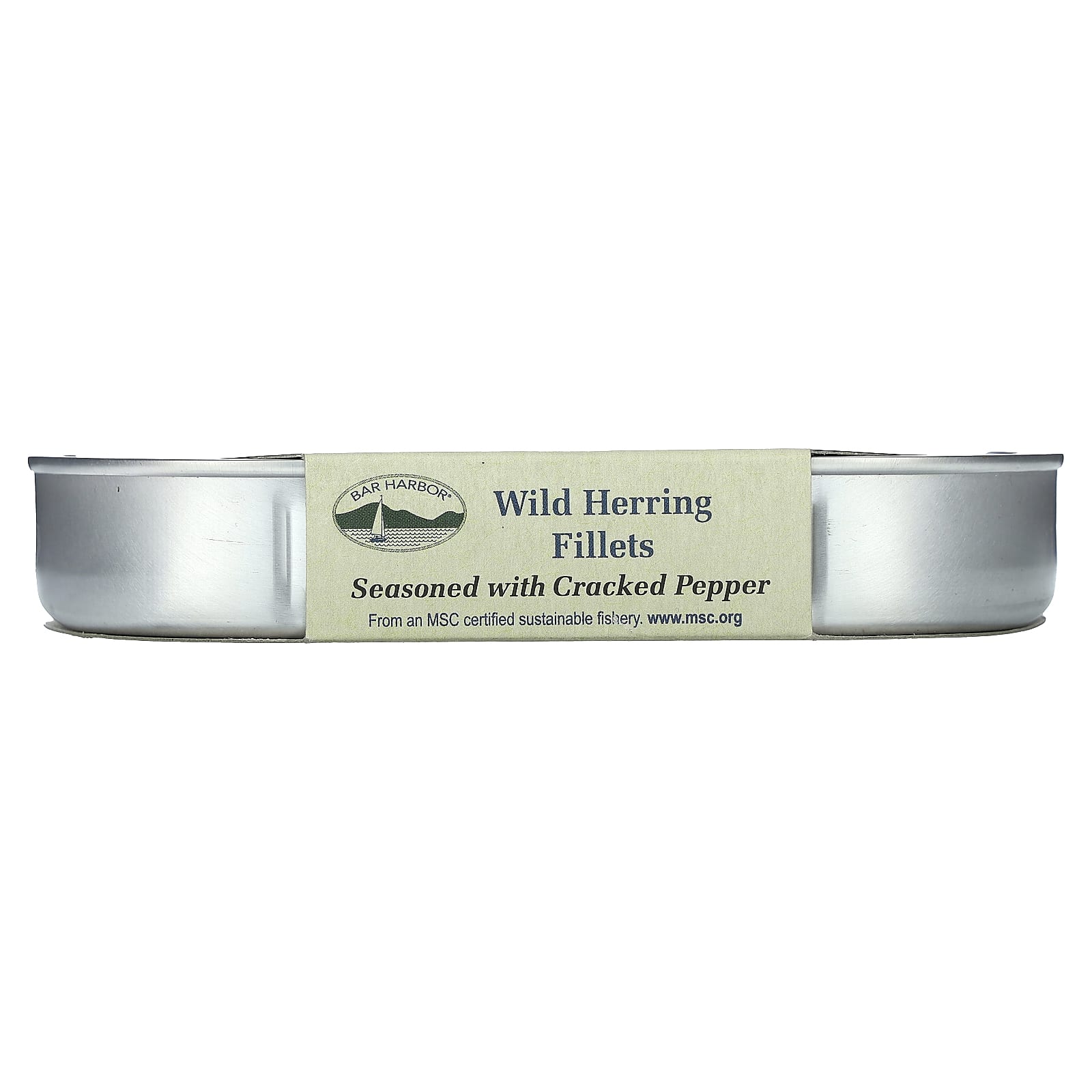 Bar Harbor, Wild Herring Fillets, Seasoned with Cracked Pepper, 6.7 oz