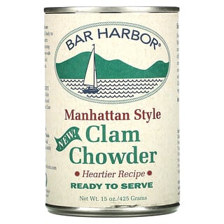 Bar Harbor, حساء البطلينوس على طريقة مانهاتن ، 15 أونصة (425 جم)