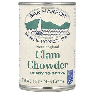 Bar Harbor, New England Clam Chowder, 15 oz (425 g)