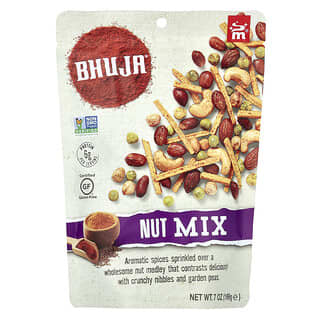 Bhuja‏, תערובת אגוזים, 199 גרם (7 אונקיות)