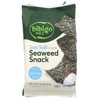 Bibigo, Seaweed Snack, Sea Salt, 0.35 oz (10 g)