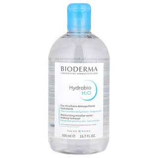 Bioderma, 하이드라바이오 H2O, 모이스처라이징 메이크업 리무빙 미셀 솔루션, 500ml(16.7fl oz)