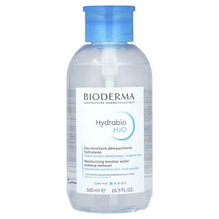 Bioderma‏, Hydrabio H2O, תמיסה מיצלרית מלחחת להסרת איפור, ללא בישום, 500 מ"ל (16.7 אונקיות נוזל)