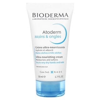 Bioderma, Atoderm, Main & Ongles, Ultra Nourishing Cream, 1.7 fl oz (50 ml)