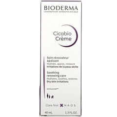Bioderma, Cicabio, Crema de cuidado renovador y calmante, 40 ml (1,3 oz. Líq.)