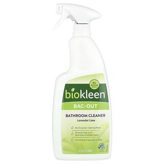 Biokleen, Bac Out, čistič koupelny, levandulová limetka, 32 fl oz (946 ml)