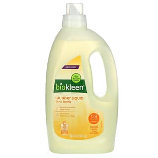 Biokleen, Líquido para lavandería, esencia cítrica, 64 fl oz (1,89 l)