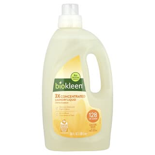 Biokleen, Laundry Liquid, Citrus Essence, 64 fl oz (1.89 L)