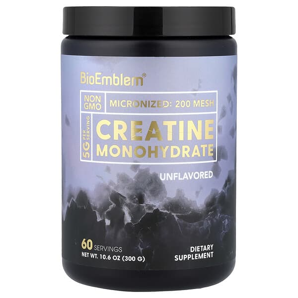 Creatine Monohydrate, Unflavored, 10.6 oz (300 g)