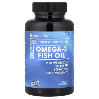 BioEmblem, Omega-3 halolaj, 120 lágyzselatin kapszula