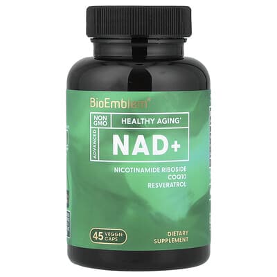 BioEmblem, NAD+ , 45 Veggie Caps