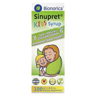 Bionorica, Sinupret, сироп для детей, 100 мл (3,38 жидкой унции)