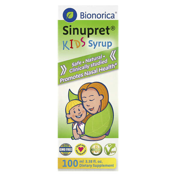 Bionorica, Sinupret น้ำเชื่อมสำหรับเด็ก ขนาด 3.38 ออนซ์ (100 มล.)