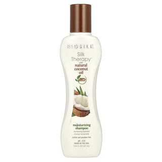 Biosilk, Silk Therapy® con aceite de coco natural, Champú humectante, 167 ml (5,64 oz. líq.)