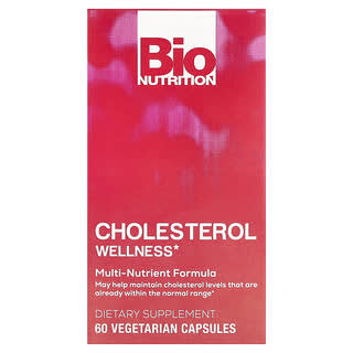 Bio Nutrition, Cholesterol Wellness, 60 Vegetarian Capsules