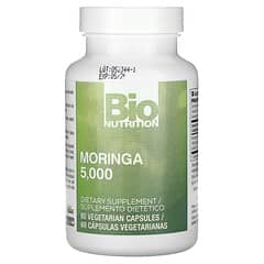Bio Nutrition, Moringa, 5,000 mg, 60 Vegetarian Capsules