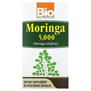 Bio Nutrition, Moringa , 5,000 mg, 60 Vegetable Capsules