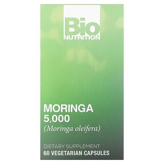 Bio Nutrition, Moringa, 5000 mg, 60 capsules végétariennes