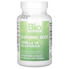 Bio Nutrition, Semilla de alcaravea`` 60 cápsulas vegetales