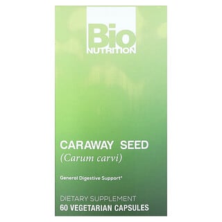 Bio Nutrition, Caraway Seed, 60 Vegetarian Capsules