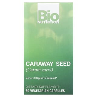 Bio Nutrition, Caraway Seed, 60 Vegetarian Capsules (500 mg per Capsule)
