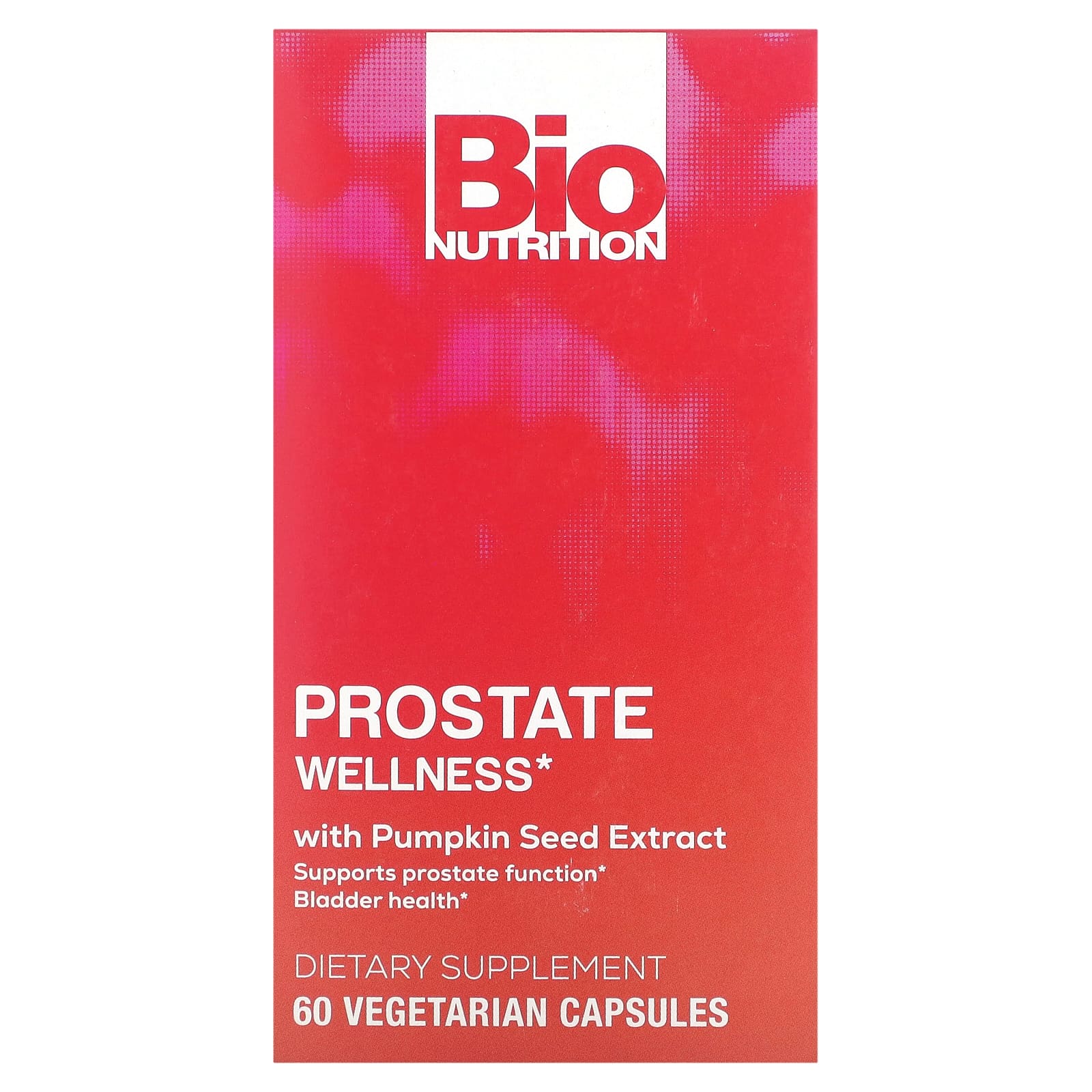 Bio Nutrition, Prostate Wellness With Pumpkin Seed Extract, 60 Vegetarian Capsules