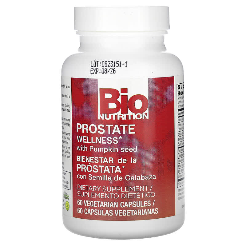 Prostate Health Capsules - 60 Capsules With Saw Palmetto, Lycopene & Herbal Support