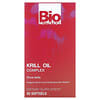 Complexe d'huile de krill, 45 capsules à enveloppe molle