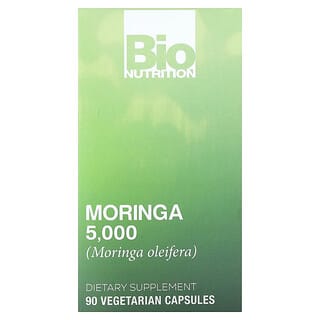 Bio Nutrition‏, מורינגה 5,000,‏ 90 כמוסות צמחיות