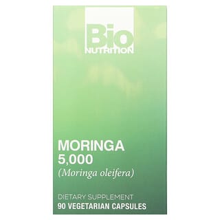 Bio Nutrition, Moringa 5,000, 90 Vegetarian Capsules