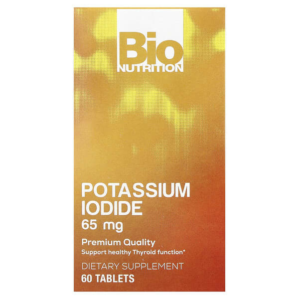 Bio Nutrition, Potassium Iodide, 65 mg, 60 Tablets