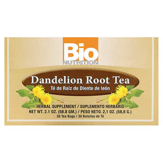 Bio Nutrition, Dandelion Root Tea, 30 Tea Bags 0.07 oz (1.96 gm) Each