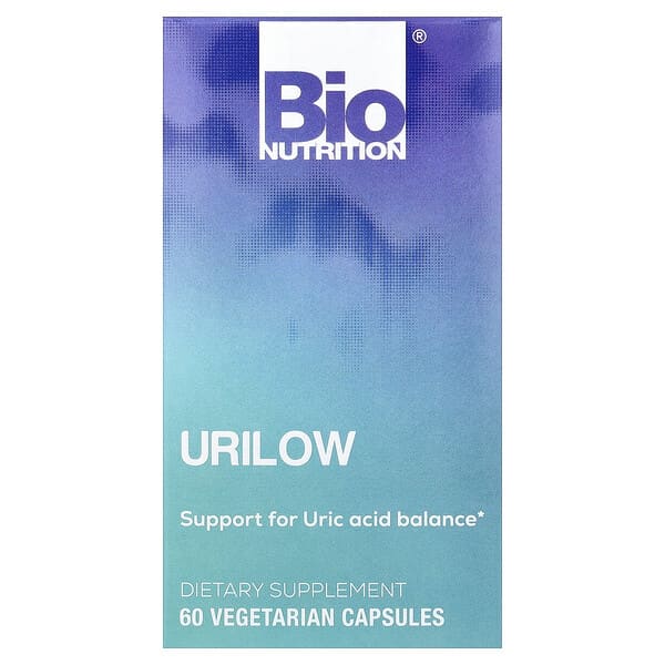 Bio Nutrition, Urilow, 60 Vegetarian Capsules — product photo 1