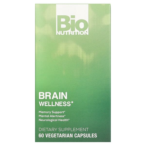 Brain Wellness, 60 Vegetarian Capsules