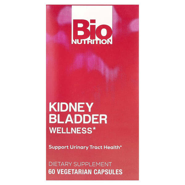 Bio Nutrition, Kidney Bladder Wellness, 60 Vegetarian Capsules — product photo 1