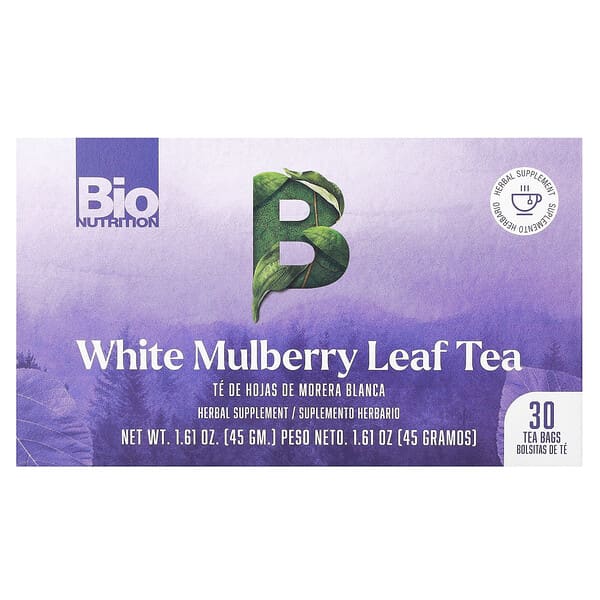Bio Nutrition, 白桑葉茶，30 茶包，1.61 盎司（45 克）
