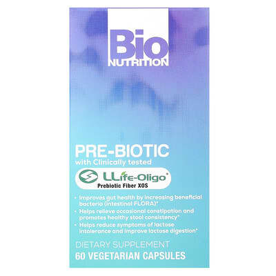 Bio Nutrition, Pre-Biotic, 700 mg, 60 Vegetarian Capsules