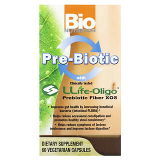 Bio Nutrition, Pre-Biotic, 60 вегетарианских капсул