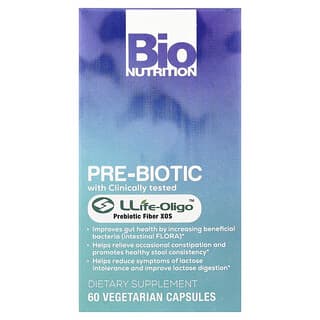Bio Nutrition, пребиотик, 60 вегетарианских капсул (700 мг в 1 капсуле)