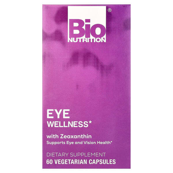 Bio Nutrition, Eye Wellness with Zeaxanthin, 60 Vegetarian Capsules — product photo 1