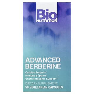 Bio Nutrition, Улучшенный берберин, 50 вегетарианских капсул (600 мг на капсулу)