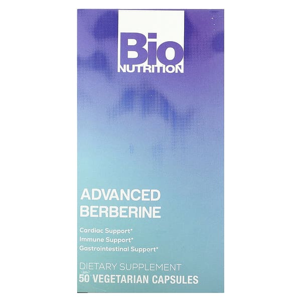 Bio Nutrition, Advanced Berberine, 50 Vegetarian Capsules